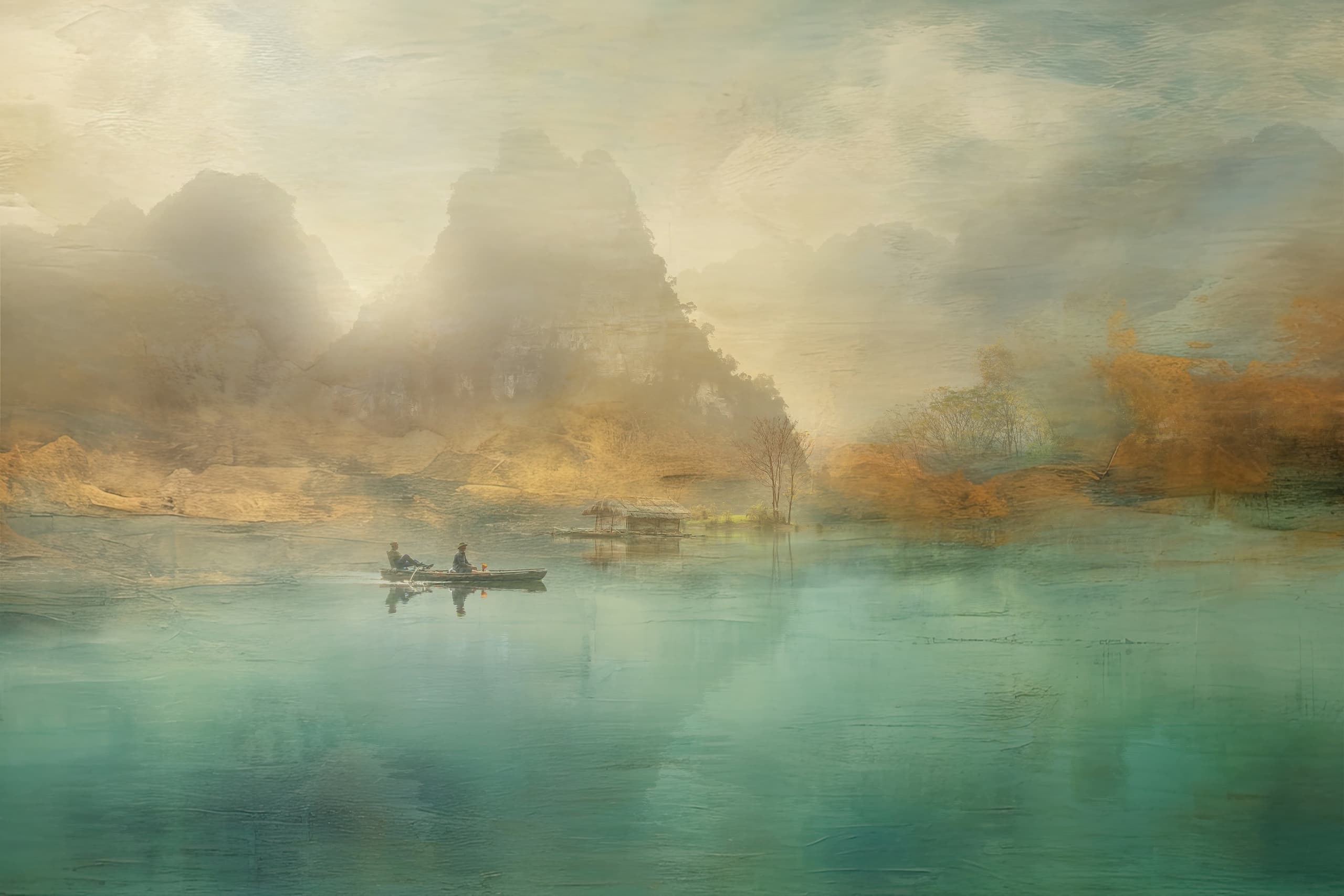 Painterly Landscapes Backgrounds image